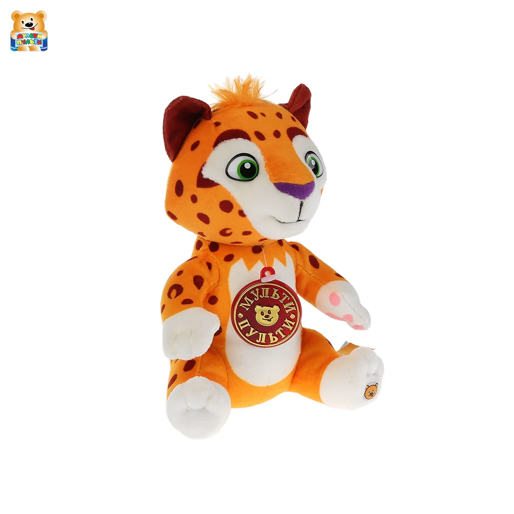 Игрушка мягкая Мульти пульти Лео из мультфильма и Тиг русская озвучка 20см