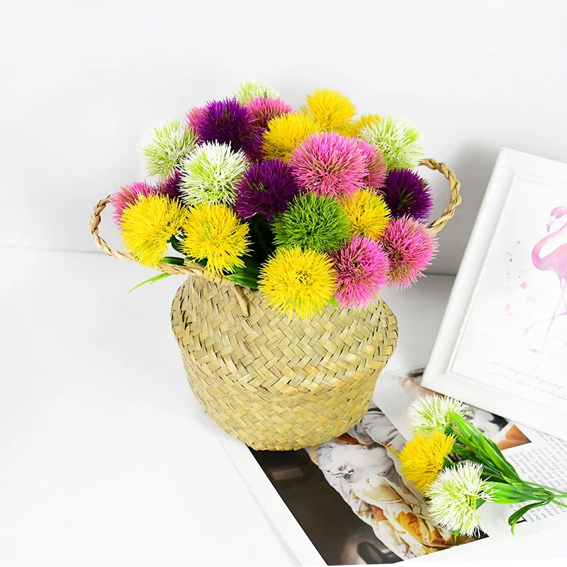 

5/10pcs Plastic Dandelion Artificial Dandelion Household Products For Home Decoration Accessories Wedding Decor Artificial Plant
