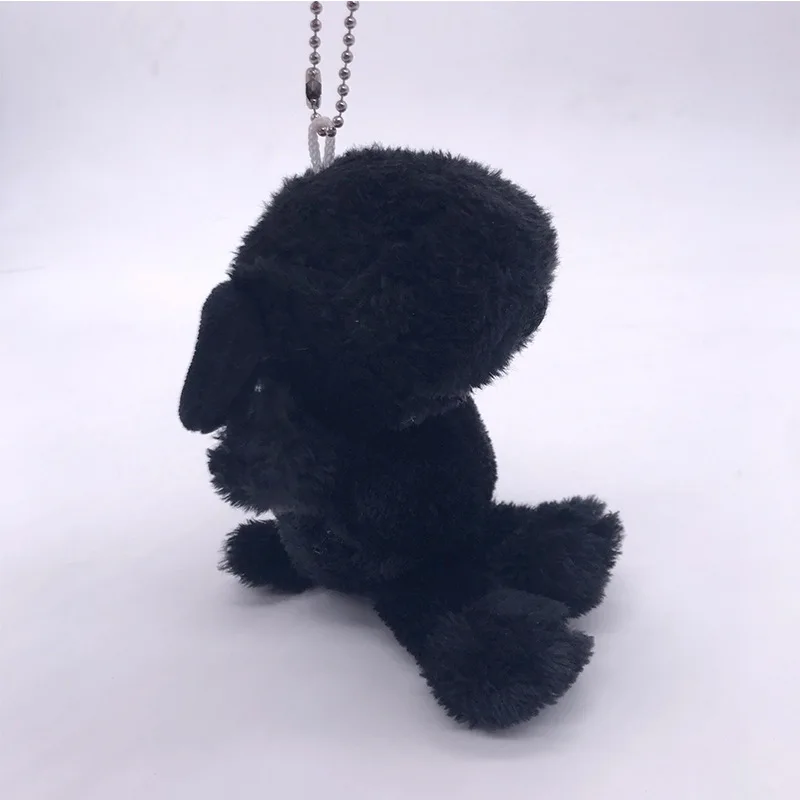 

12cm Japanese Cute Black Snoopy Series Super Soft Kawaii Plush Pendant Doll Toy Dog Children's Backpack Pendant Gift