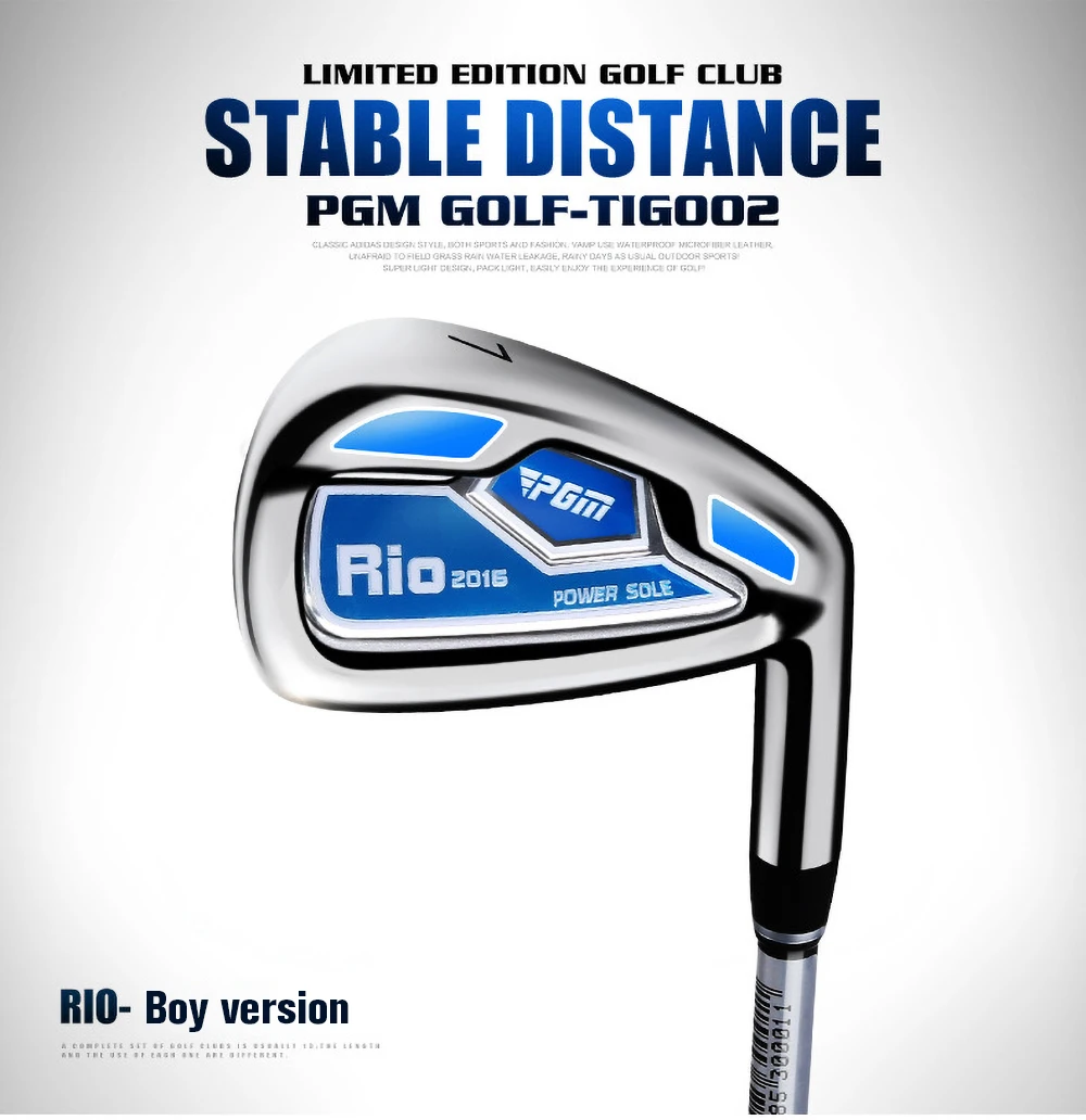 

PGM Golf Club No. 7 Iron Golf RIO Women'S Beginner Practice Rod High Quality Low Price Suitable For Novice Practice