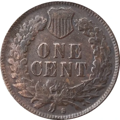 

1908-S Indian head cents coin copy