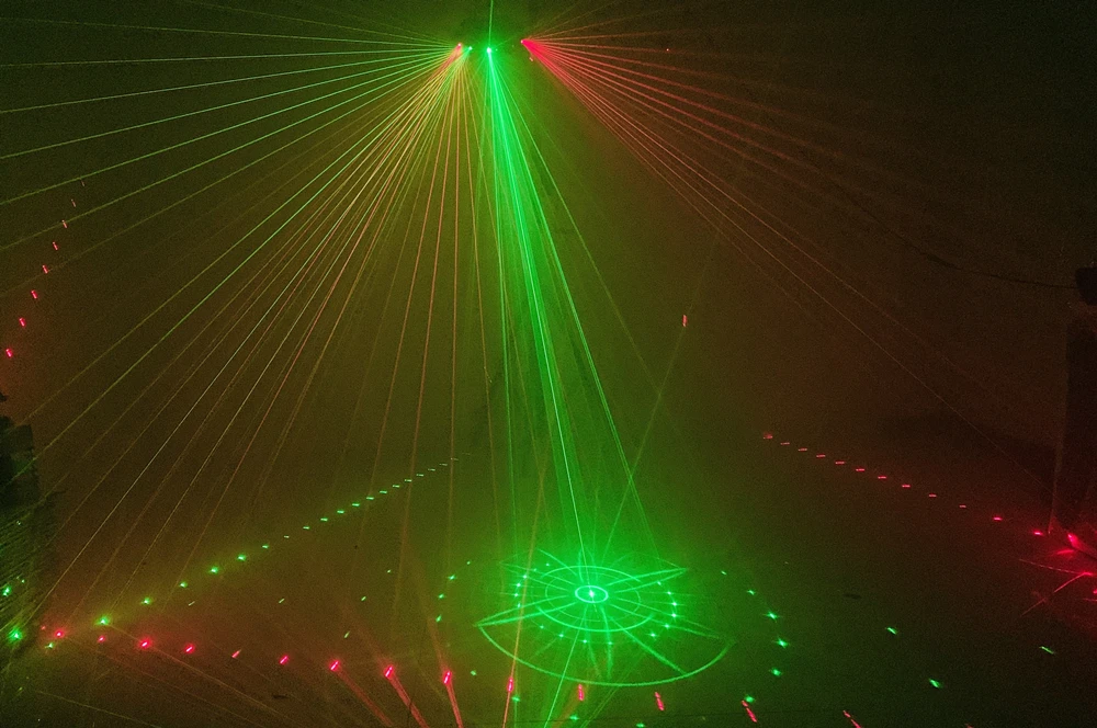 RGB лазерное изображение линии луч сканирует DMX DJ танцевальный бар кофе Рождество дома вечерние диско Эффект светильник ing светильник системы лазерный светильник Show