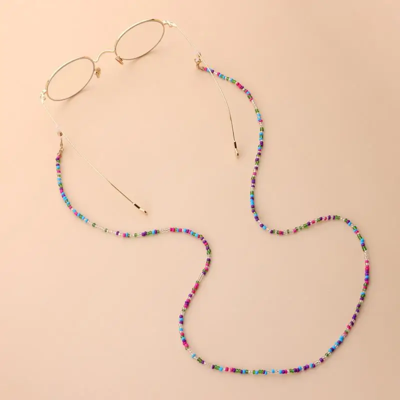 Bohemia Anti-lost Eyeglass Strap Beaded Mask Chain Fashion Reading Glasses Chains Sunglasses Spectacles Holder Neck Cord Jewelry