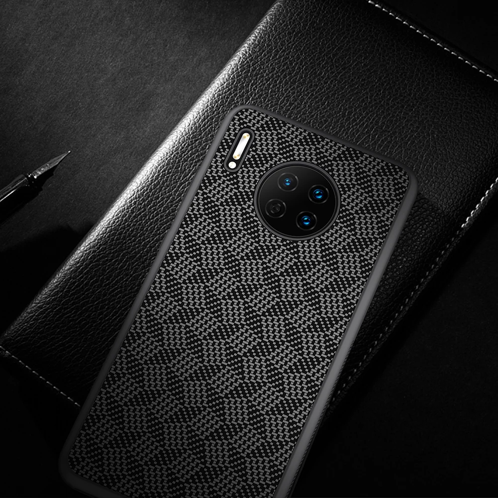 Nillkin для huawei mate 30 20 P30 Pro Чехол арамидный из углеродного волокна Жесткий ПК пластик задняя крышка чехол для huawei P30 Lite mate 30 mate 20