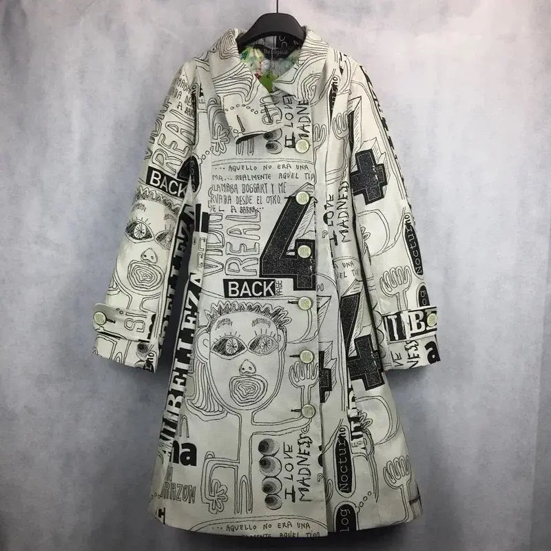 Черный new More Spanish coats coats trench coats for women DESIGUAL - Цвет: Черный