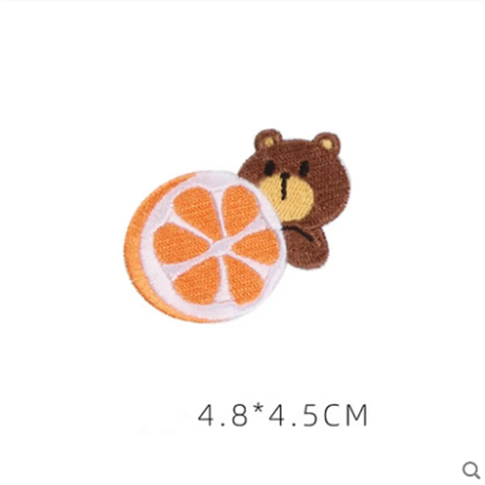 Maxsin 1 Pc High Quality Cartoon Animal Embroidered Cute Bear Rabbit Patches Iron On Dress Jacket Garment Accessories DIY | Дом и сад