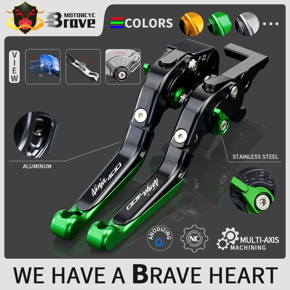 Новинка 2021 аксессуары для мотоциклов Kawasaki Ninja 400 Ninja400 2018 2019 2020 CNC алюминиевые