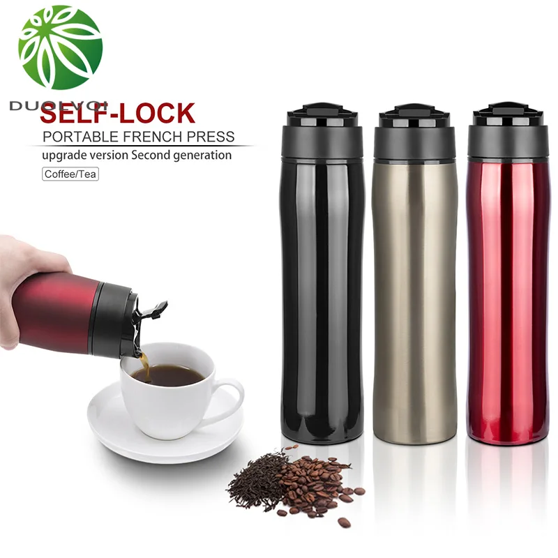 Портативная изоляционная кастрюля для французского пресса фильтр из