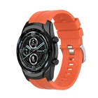 22 мм силиконовый ремешок для Ticwatch Pro 202020194G eSIM Смарт ремешок для наручных часов, сменный ремешок для наручных часов, ремешки на запястье для Ticwatch Pro 3 GPS