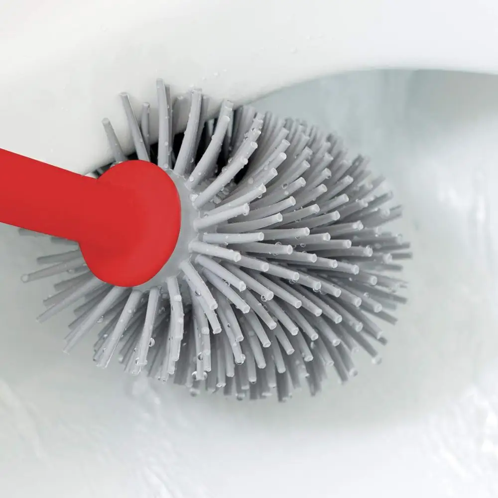 Набор силиконовых щеток и держателей для унитаза Eyliden простой дизайн очиститель