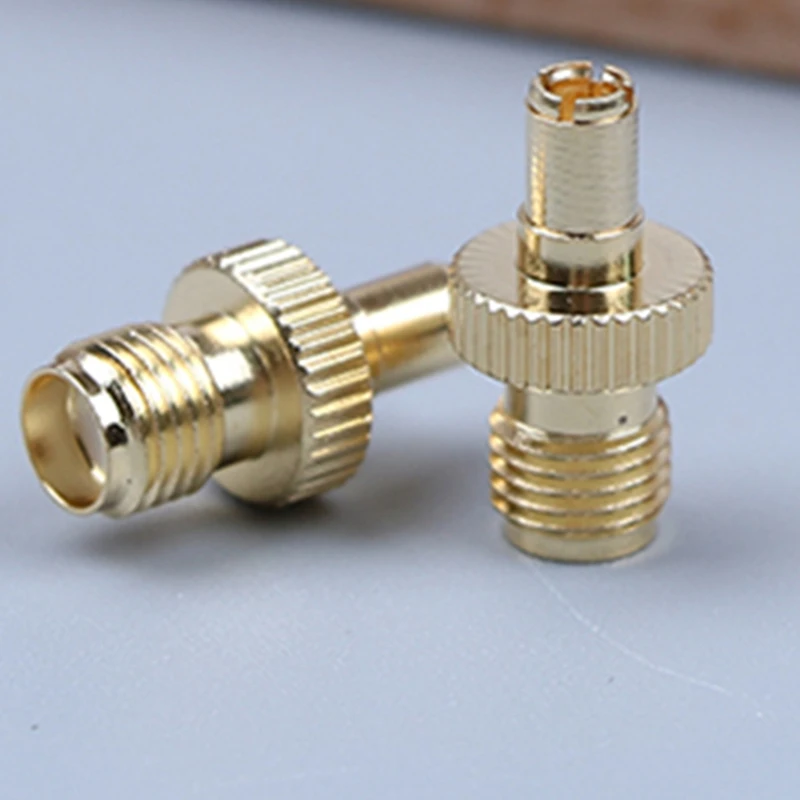 

5Pcs SMA/TS9 Interconnector SMA Straight Female to TS9 Gold-Plated Adapter