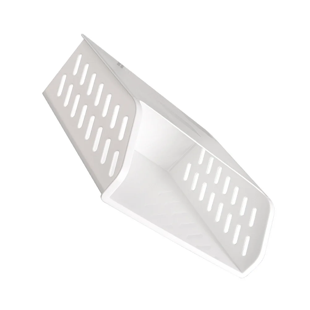 

1Pc Household Necessities Cosmetics Hollow Out Storage Sorting Shelf (White)