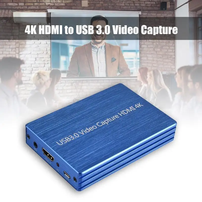 4K HDMI к USB 3 0 1080P карта захвата видео ключ для OBS игры в реальном времени потокового