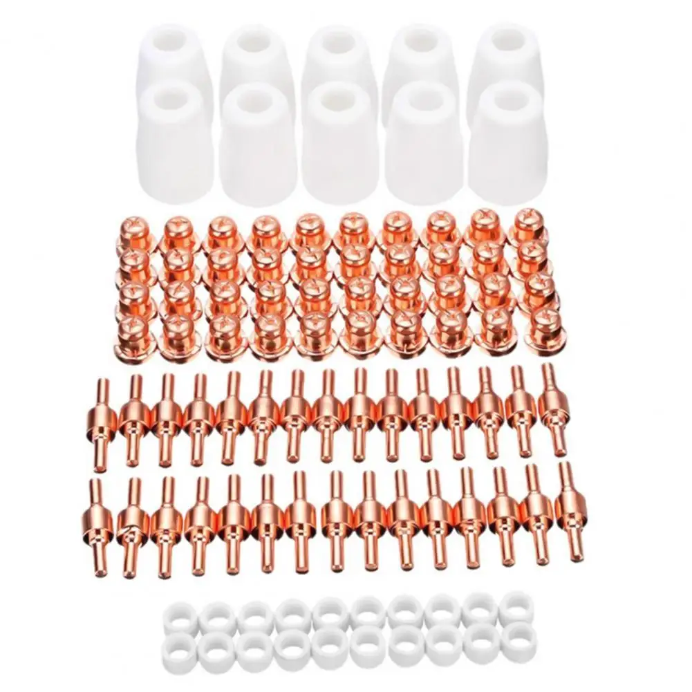

Compact 100Pcs Durable Useful Electrode Nozzle Set Durable Electrode Tip Exquisite Workmanship for Workshop