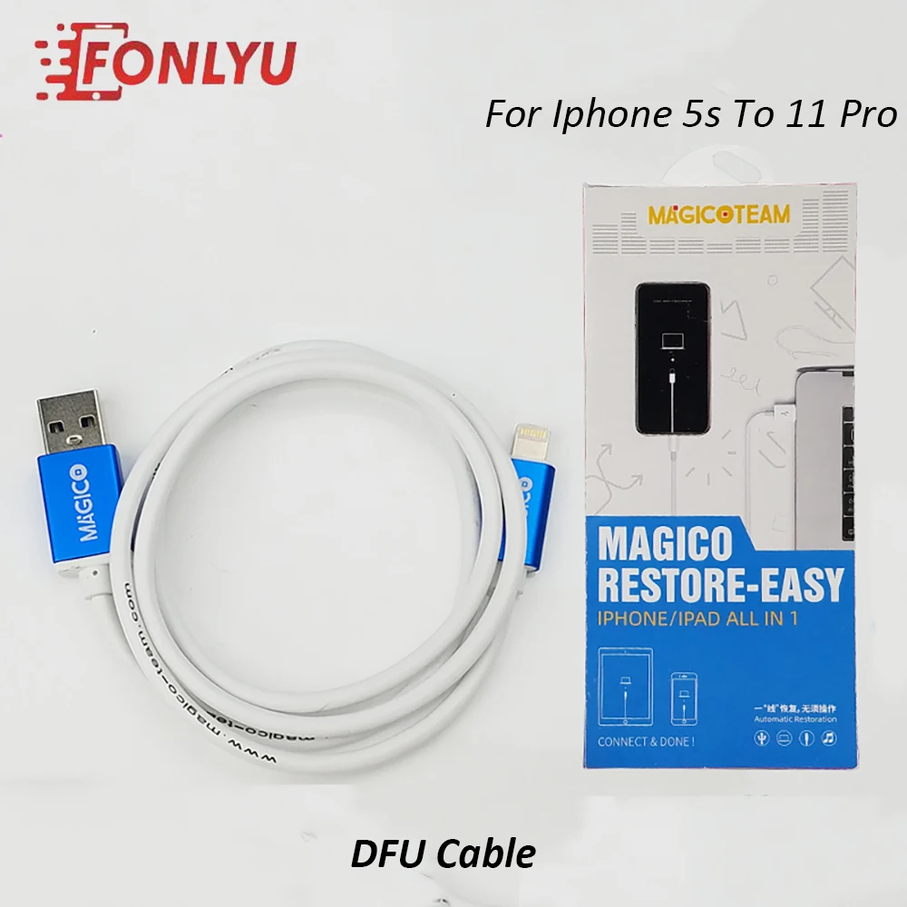

Magico Repair-Легкий кабель DFU для iPhone iPad, автоматический режим восстановления, линия данных без сложного инструмента для управления