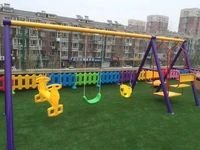 outdoor baby swing chair playground childrens plastic slide garden toys seat kids monkey bars set children child swing nest q65