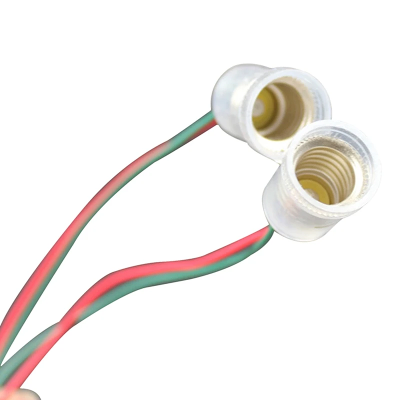 Держатель лампы E10 с проводом маленький патрон e10 база обучающий инструмент