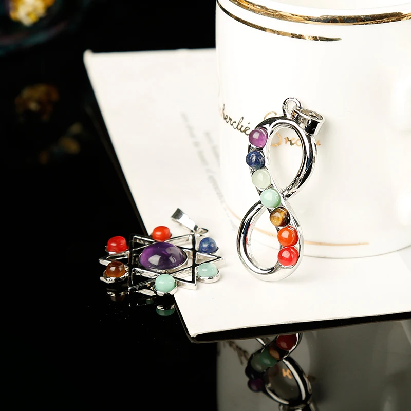 1 шт. Стильная красочная Настоящая Натуральная подвеска ювелирные изделия