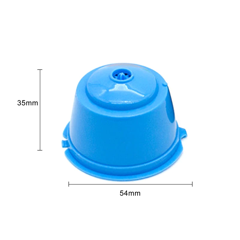 

6Pcs fit for Coffee Filter Cup Reusable Coffee Capsule Filters For With Spoon Brush Kitchen Accessories