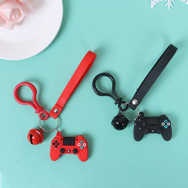 Креативный брелок для видеоигр модель джойстика с кольцом-подвеской мужчин и
