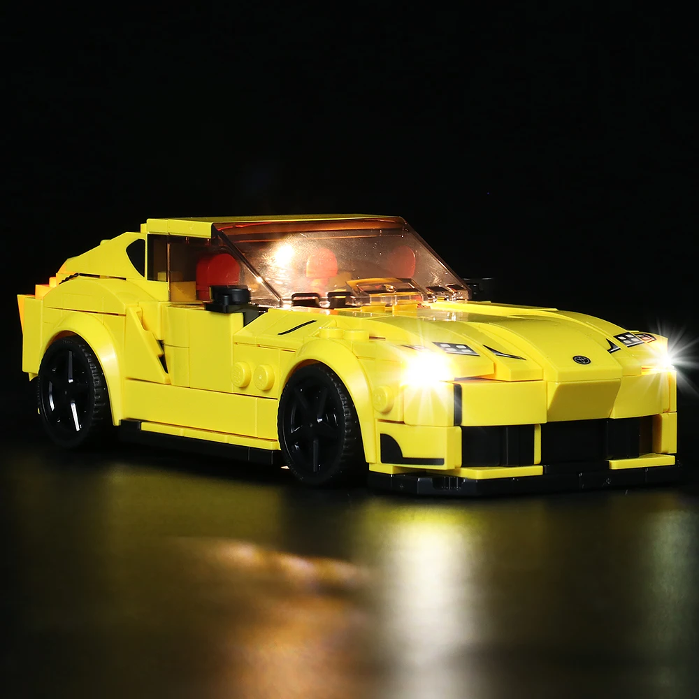 

Led light set for 76901-GR Racing Car Speed Vehicle Building Blocks Model,light up your toys (led light only, no blocks)