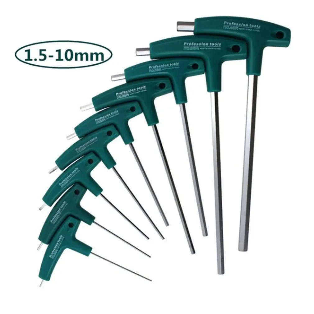 Hand Tool T-type Hex Wrench T handle Ball Key Double End Spanner | Автомобили и мотоциклы