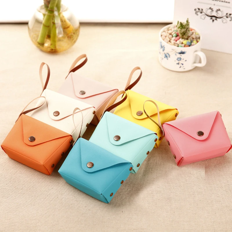 

New Kawaii Wallet Key Handbag Creative Cute Candy Color Coin Mini Purse Bag For Little Girls Boys Kids Children