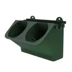 Штабелируемый цветочный горшок стене висит Вертикальная сеялка суккулентные растения бонсай ваза, украшение для сада и дома D08D