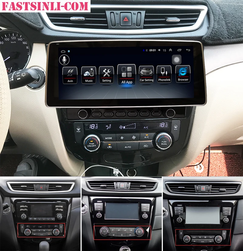 Автомобиль Радио Мультимедийный DVD видео плеер навигации gps Android 8,1 4G для Nissan X-Trail, T32 Qashqai J11 T31 J10