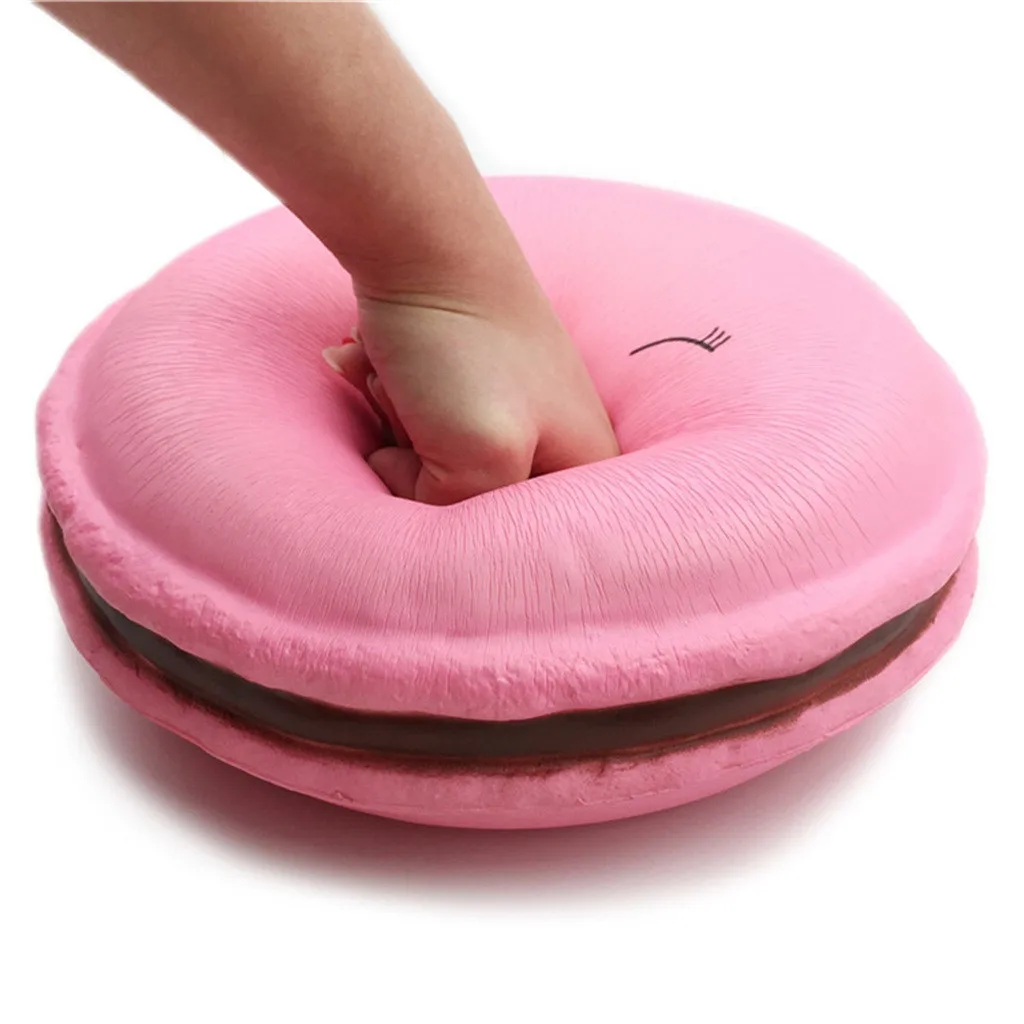 

New Large Fidget Toys Adorable Kawaii Jumbo Macaroon Slow Rising Cream Scented Stress Relief Toy Juguetes Rebound Antistress Toy