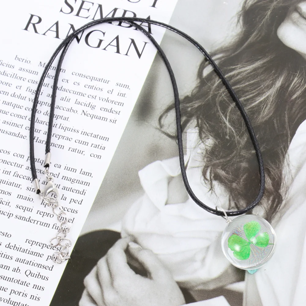 1 шт. ожерелье декоративное стекло Нежное красивое креативное крутящее ювелирное