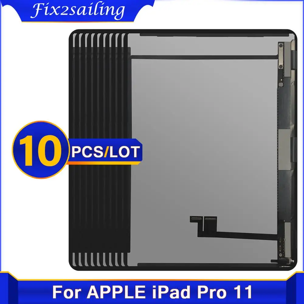 10 шт. 100% тестовый ЖК дисплей для iPad Pro 11 A1980/A1934/A1979/A2068/A2230/A2228 + сенсорная панель в