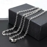 mens chain necklace goth stainless steel pendant geometric simplicity man jewelry accessories punk men necklaces chains