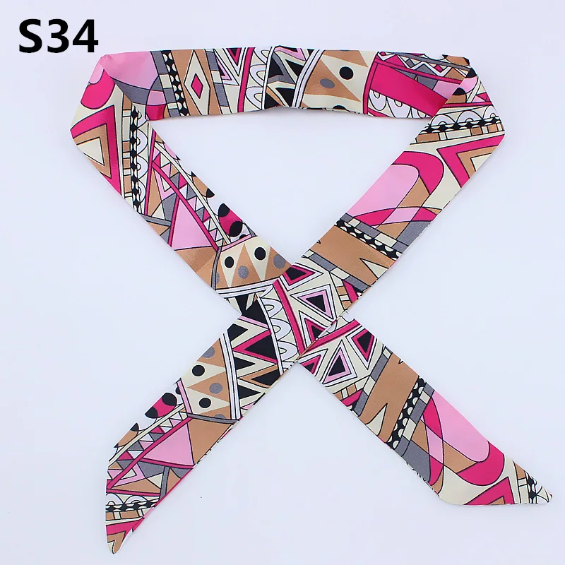 2019 модный Шелковый шарф женские аксессуары для волос на шею женский галстук