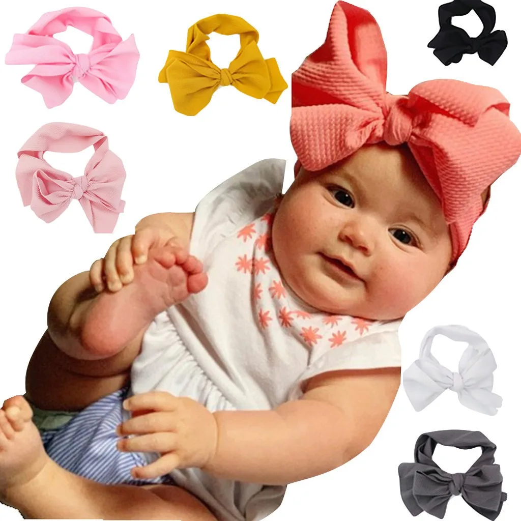 Новые ободки для девочек бант кукурузные зерна вязаная Шапка Детская