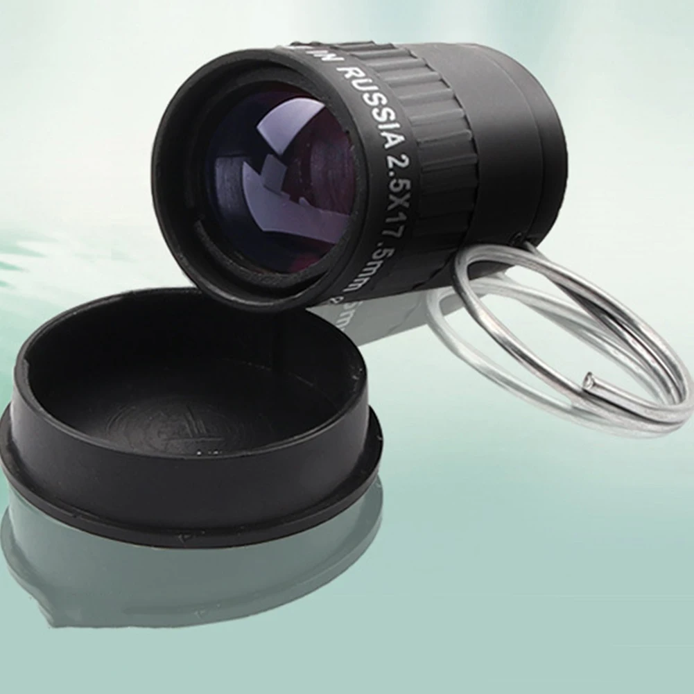

Subminiature Telescope 2.5X17.5 HD Key Chain Monocular for Hiking Camping