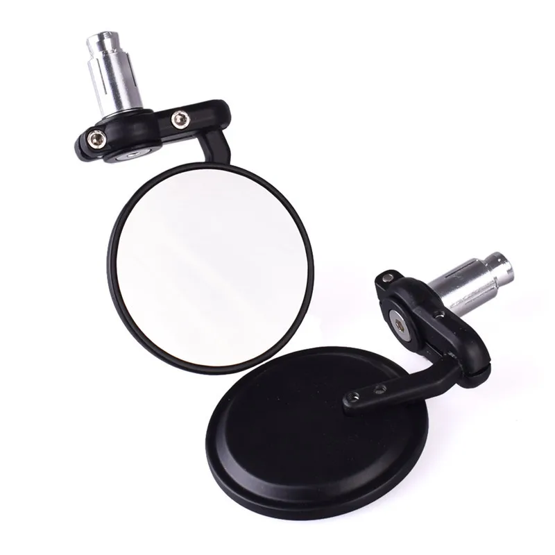 Универсальное боковое зеркало Cafe Racer с ручкой для мотоцикла класса ретро Honda Suzuki