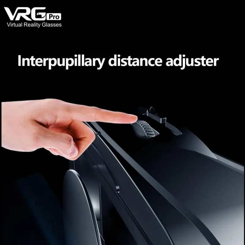 

Virtual Reality 3D VR Headset Smart Glasses Helmet For Smartphones Cell Phone Mobile 7 Inches Lenses Binoculars With Controllers