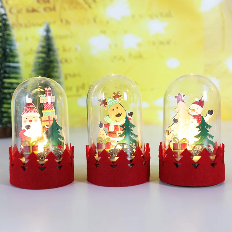 

Рождественские огни, украшение Санта-Клауса, креативные рождественские подарки, украшения для спальни, сказочные огни, Рождественское укра...