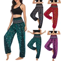 2021 new men women thai harem trousers boho festival hippy smock high waist yoga pants high quality
