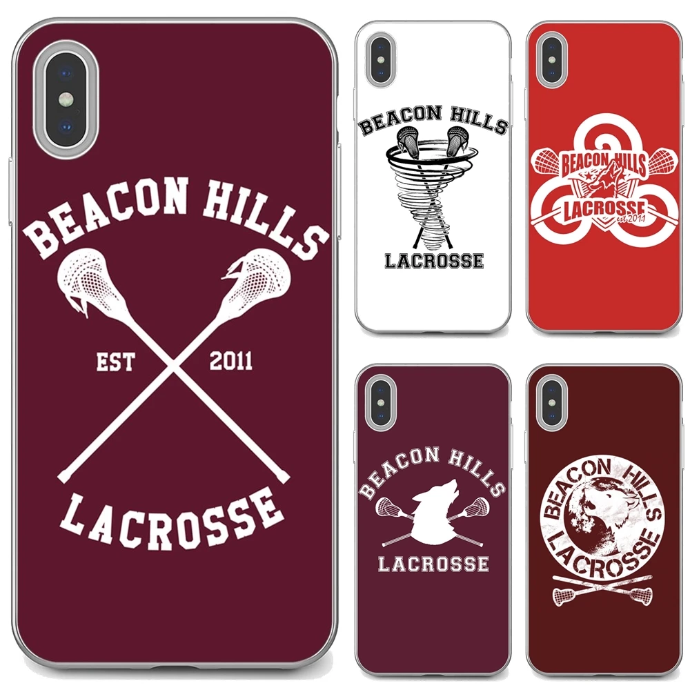 

For Apple iPhone 10 11 12 Pro Mini 4S 5S SE 5C 6 6S 7 8 X XR XS Plus Max 2020 Silicone Bag Case TeenWolf-Beacon-Hills-Teen-Wolf