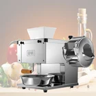 850 Вт настольная автоматическая машина для резки мяса, быстрая машина для резки мяса, электрическая коммерческая машина для резки овощей из нержавеющей стали
