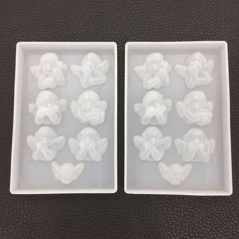 

Little Angel Shape Silicone Mold DIY Clay UV Epoxy Resin Molds Pendant Jewelry Making Mould