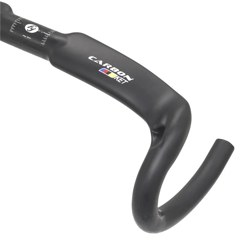 KENNETcarbon fiber Руль для велосипеда уменьшает сопротивление изогнутый стержень