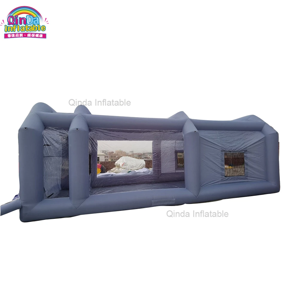 Надувная б/у портативная распылительная палатка для гаража надувная камера