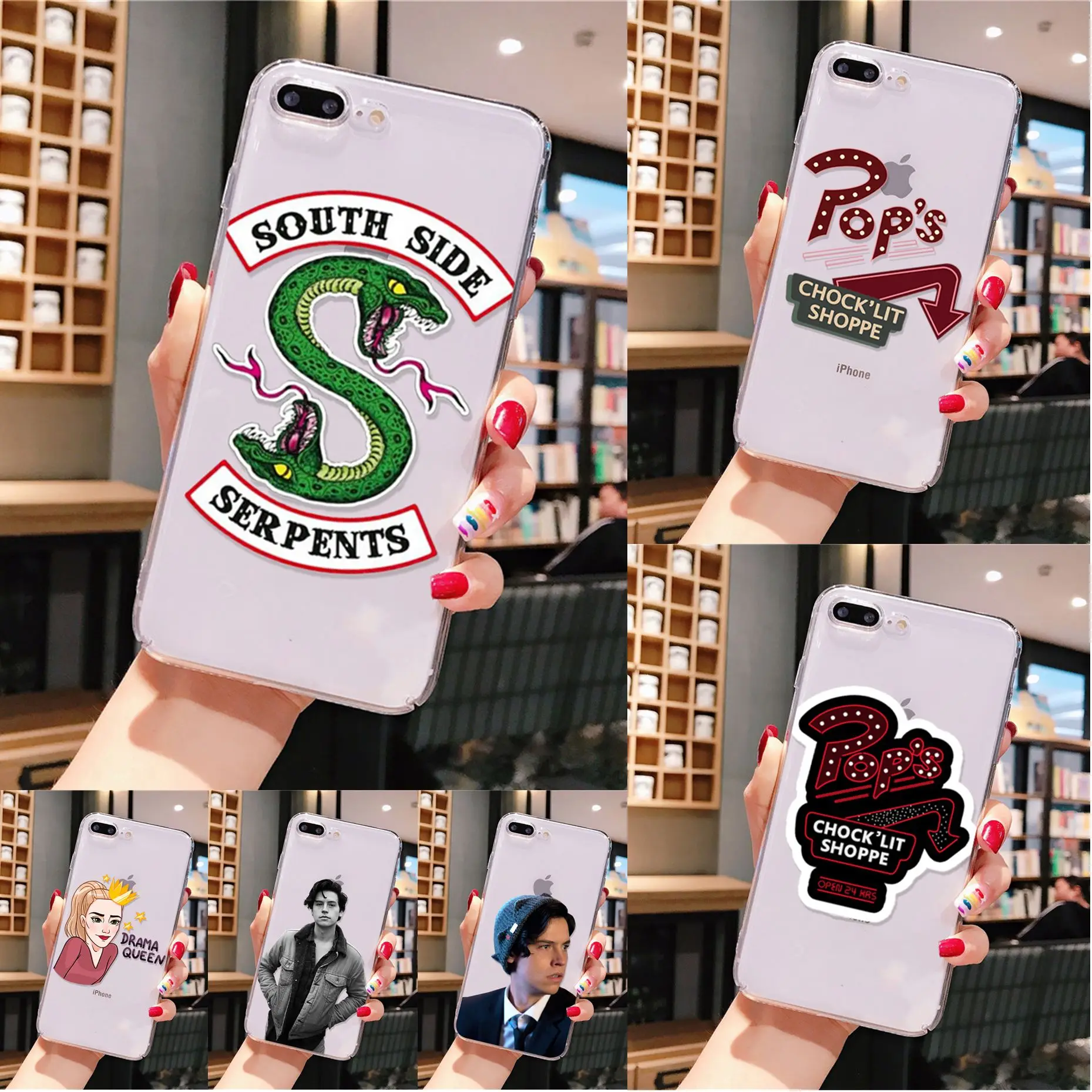 Прозрачный мягкий силиконовый чехол для телефона с изображением Yinuoda ривердейла