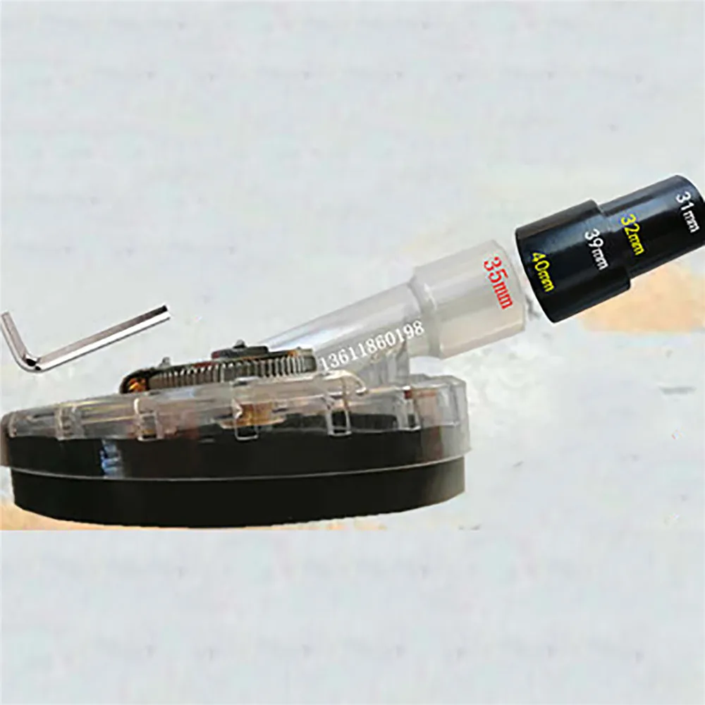 

Durable Angle Grinder Dust Shroud Cover Oblique Grinding Hood FRP Dust Cover With Wrench Dust-proof Sanding Cover