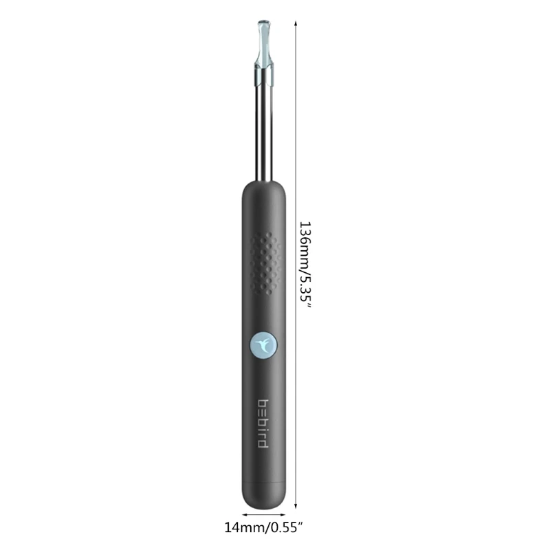 

R1 Pro Smart Visual Ear Sticks Endoscope 200W Mini Camera Earpick Otoscope with 6 LED Lights Ear Cleaner