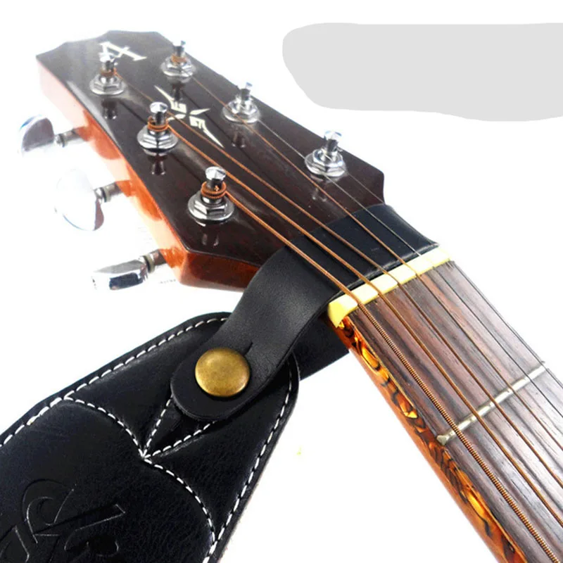 Ремень для гитары безопасный замок шейный ремень Кнопка головной убор адаптер