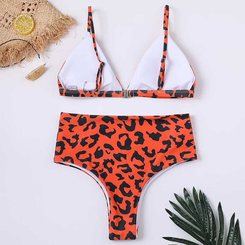 Комплект бразильского бикини женский купальный костюм с принтом сексуальный